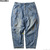 Liberaiders DENIM PAINTER SARROUEL PANTS (INDIGO) 72702画像