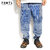 FDMTL BORO PATCHWORK PANTS 3YR WASH FA21-PN35U画像