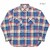 SUGAR CANE TWILL CHECK L/S WORK SHIRT SC28742画像