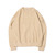 UGG リバースロゴ刺繍 クルーネック トップス BEIGE 21AW-RUGTP02画像