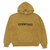 ESSENTIALS LOGO KNIT HOODY KHAKI画像