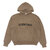 ESSENTIALS LOGO KNIT HOODY TAUPE画像