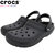 crocs CLASSIC LINED CLOG Black/Black 203591-060画像