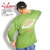 COOKMAN LONG SLEEVE T-SHIRTS PIZZA -GREEN- 231-13106画像