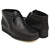 Clarks WALLABEE BOOT BLACK LEATHER 26155512画像