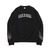 DC SHOES 21 FLEECE FIRE PATTERN CREW BLACK DPO214015-BLK画像