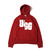 UGG CHARLES HOODIE CHOPD RICH RED 1129293画像