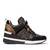 MICHAEL KORS GEORGIE TRAINER BRONZE 43F9GEFS2D71画像