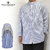 GRAVYSOURCE STRIPE GRANDPA SHIRT GS22-HSH02画像