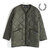 FRED PERRY MIE LAVENHAM QUILTED LINER OLIVE GREEN J2852-G97画像