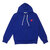 PLAY COMME des GARCONS MENS JERSEY RED HEART ZIP HOODIE BLUE画像