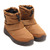 THE NORTH FACE NUPTSE BOOTIE WP LOGO SHORT UTILITY BROWNxBLACK NF52076-BK画像