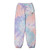 atmos pink × 楳図かずお 美少女 洗礼 TIE-DYE SWEAT PANTS BLUE 21AW-UZPT02画像