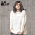 GLIMCLAP Message logo ptint & pigment dye long-sleeve T-shirt 12-117-GLS-CC画像