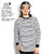 The Endless Summer TES DOG BEACH CALIFORNIA BORDER LONG SLEEVE TEE -WHITE- FH-2374312画像