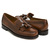 G.H.BASS LAYTON II MOC KILTIE LOAFER MID BROWN LEATHER (LEATHER SOLE) (WIDTH:E) BA11025H-033画像