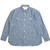 BURGUS PLUS Chambray Work Shirt Wide Silhouette HBP-300CHWD画像