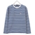 Scye Striped Cotton Jersey T-Shirts(L.S) 5222-21723画像