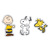 crocs Peanuts 3 Pack 10007404画像