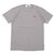 PLAY COMME des GARCONS MENS Small Red Heart S/S T-Shirt GRAY画像
