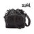 X-girl OVAL LOGO BUCKET SHOULDER BAG BLACK 105221053009画像