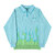 SUPPLIER FIRE PATTERN HALF ZIP KNIT LIGHT BLUE/GREEN画像
