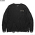 ROARK REVIVAL "LOGO" 9.3oz H/W L/S POCKET TEE (BLACK) RLTJHW802画像