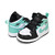 NIKE JORDAN 1 MID (TD) white/tropical twist-black 640735-132画像