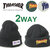 THRASHER GONZ HOMETOWN 2WAY KNIT BEANIE CAP 21TH-N01画像