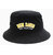 BEN DAVIS Logo EMBRO Bucket Hat WHITE LABEL BDW-8646画像