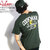 COOKMAN T-shirts College Logo -GREEN- 231-21057画像