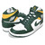 NIKE AIR JORDAN 1 MID noble green/pollen-white 554724-371画像