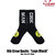 COOKMAN RIB CREW SOCKS LOGO BLACK 233-21965画像