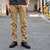 ONI DENIM 12oz Khaki Beige Low Tension Denim Relax Tapered ONI-612-KHBE画像