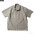BLUCO STANDARD WORK SHIRTS S/S (GRY-NVY/WHT.STP) OL-108-022画像