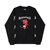 SUPPLIER DEVIL CREW SWEAT BLACK画像
