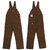 HEAD LIGHT 9oz. BROWN DUCK OVERALLS HD42317画像