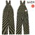 SUGAR CANE FICTION ROMANCE 11oz. BROWN LIBERTY STRIPE OVERALLS SC42302画像