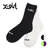 X-girl LOGO 2P MIDDLE SOCKS 105225054002画像