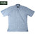 GITMAN VINTAGE S/S OPEN COLLER SUMMER CHAMBRAY 2POCKET CAMP SHIRTS blue画像