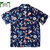 TWO PALMS VINTAGE ALOHA RAYON HAWAIIAN SHIRTS navy画像