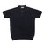 JOHN SMEDLEY MODERN FIT KEIRAN MENS SHIRT F/C STAND COLLAR NAVY画像