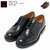 WHEELROBE #15066 PLAIN TOE BLUCHER BLACK 15066N画像