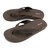 OKABASHI Surf Flip Flop Brown O-50001-200画像