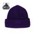 X-LARGE LOGO BASIC BEANIE PURPLE 101223051010画像