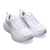 HOKA ONE ONE BONDI 8 White / White 1127952-WWH画像