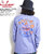 COOKMAN Long Sleeve T-Shirts TM paint Burger -LIGHT BLUE- 231-23164画像