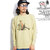 The Endless Summer TES MALIBU STAR CAMP GIRL LONG SLEEVE T-SHIRT -BEIGE- FH-2774341画像