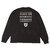 HUMAN MADE CLASSIC L/S T-SHIRT BLACK画像