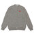 PLAY COMME des GARCONS x Invader Men's Cardigan GRAY画像